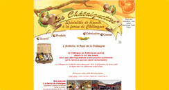 Desktop Screenshot of les-chataignettes.fr