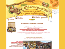 Tablet Screenshot of les-chataignettes.fr